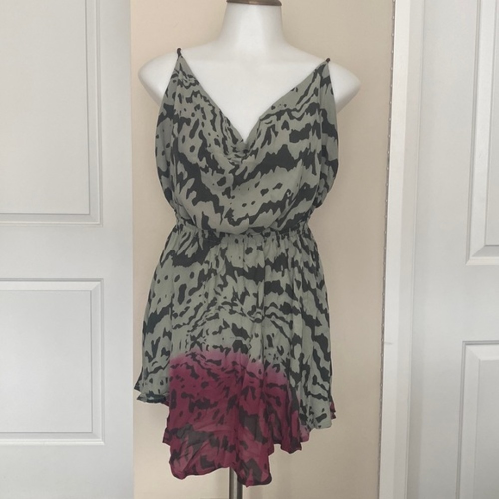 NWT! Indah Silk Printed Dress